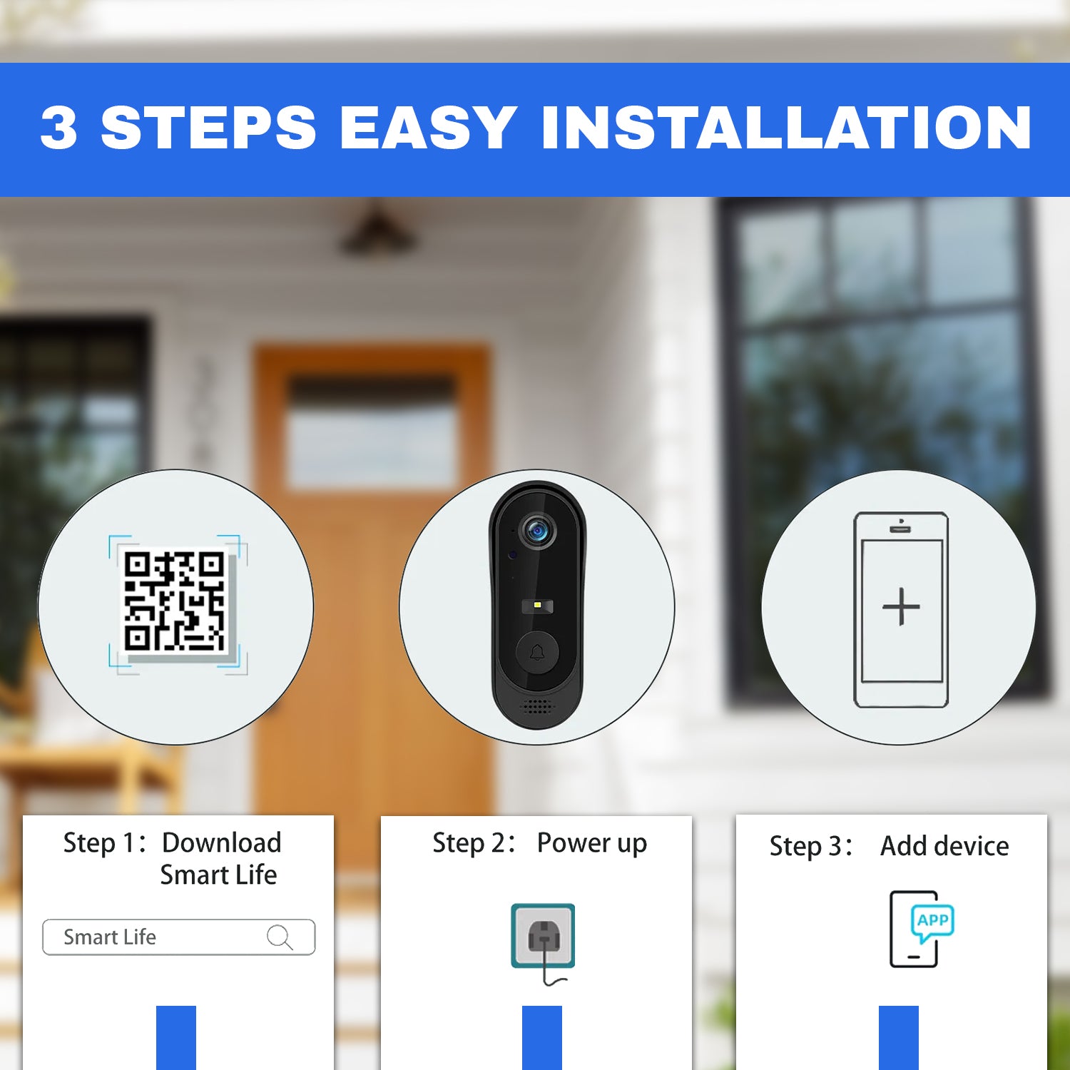 wireless doorbell with video