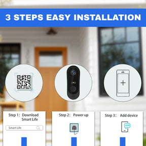 wireless doorbell with video