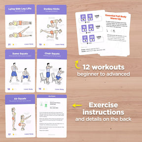 Home Workout Cards Deck