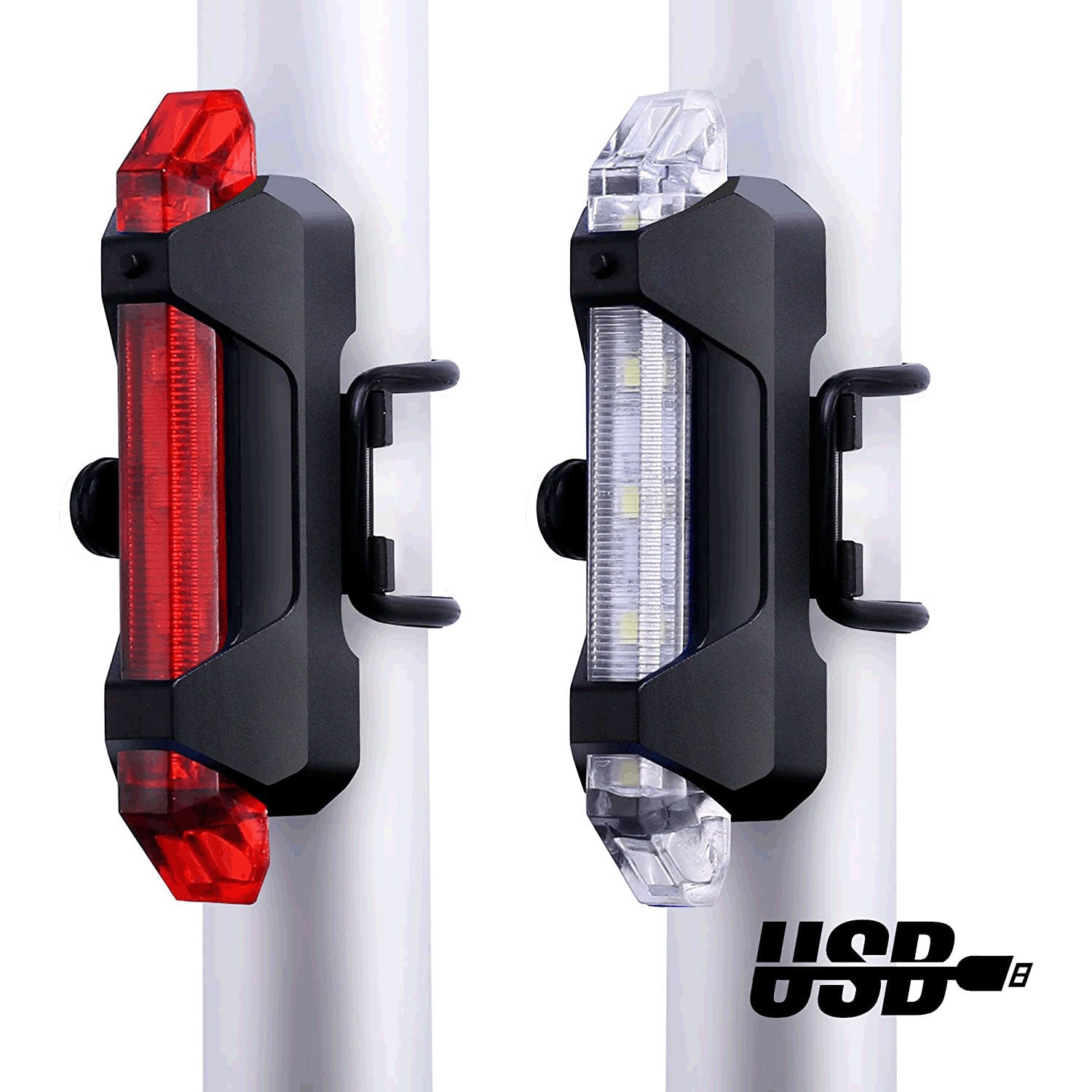 USB Rechargeable Bike Lights