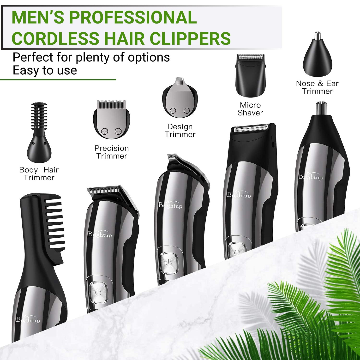 Cordless Hair Clippers for Men