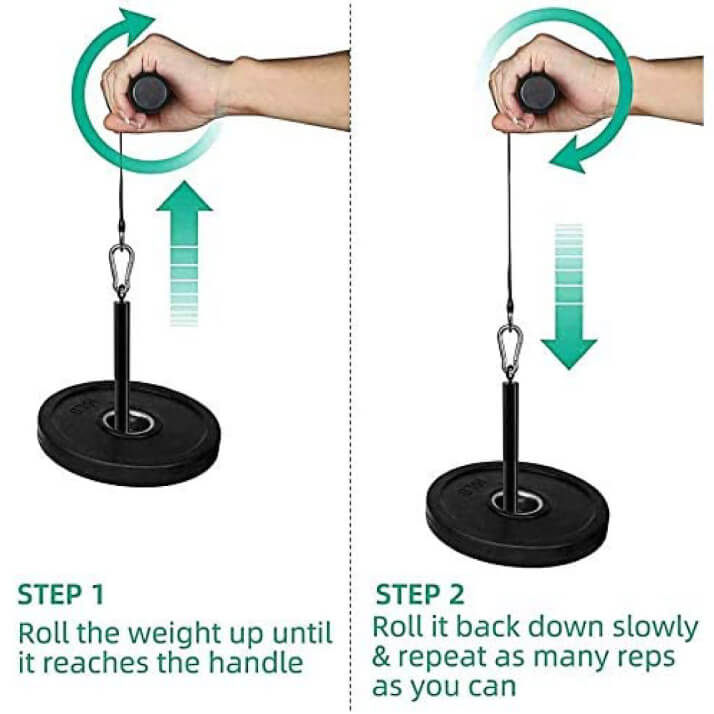 Wrist Roller Climbing