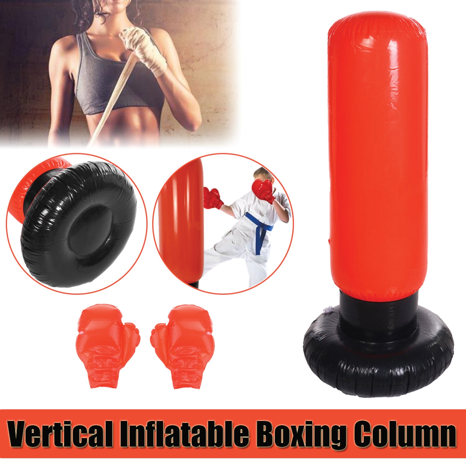 kids punching bag set