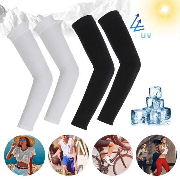 UV Sun Protection Cooling Arm Sleeves for Men Women Relaxed Fit for  Football, Baseball, Basketball, Volleyball