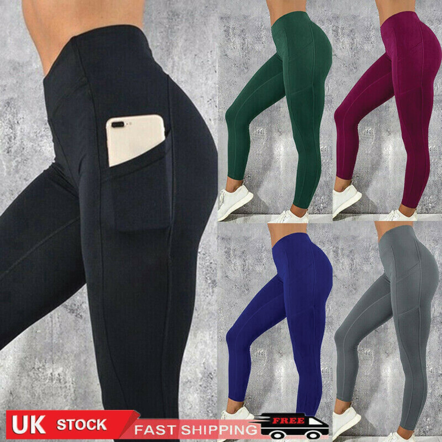 Workout Leggings for Women - Sports & Gym Clothes Ideal for Running -  Maskura - Get Trendy, Get Fit